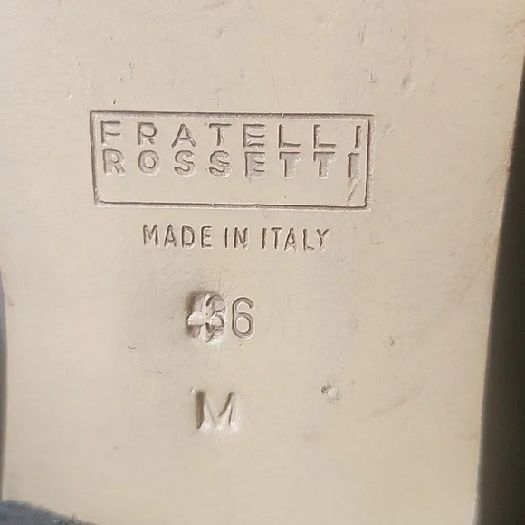 Fratelli Rossetti White Black Italian Leather Loafers Size 36 Or 5.5 US - Picture 8 of 11